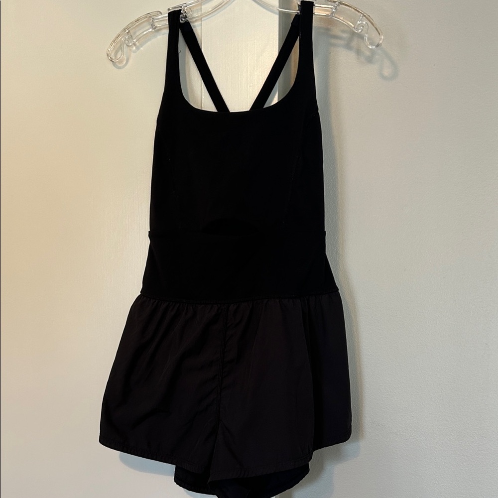 Free People Movement Righteous Runsie Short romper
